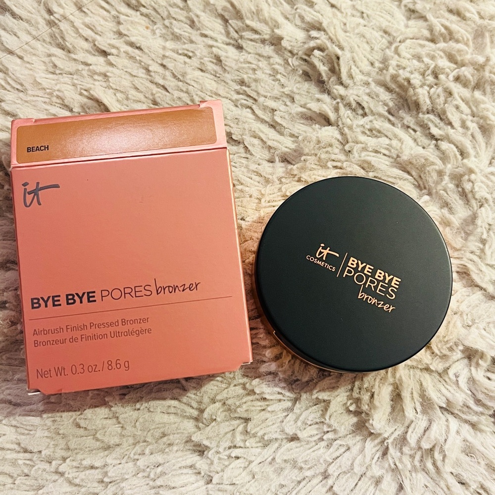 It Cosmetics BYE BYE PORES BRONZER POWDER Beach 8.6g/.3oz